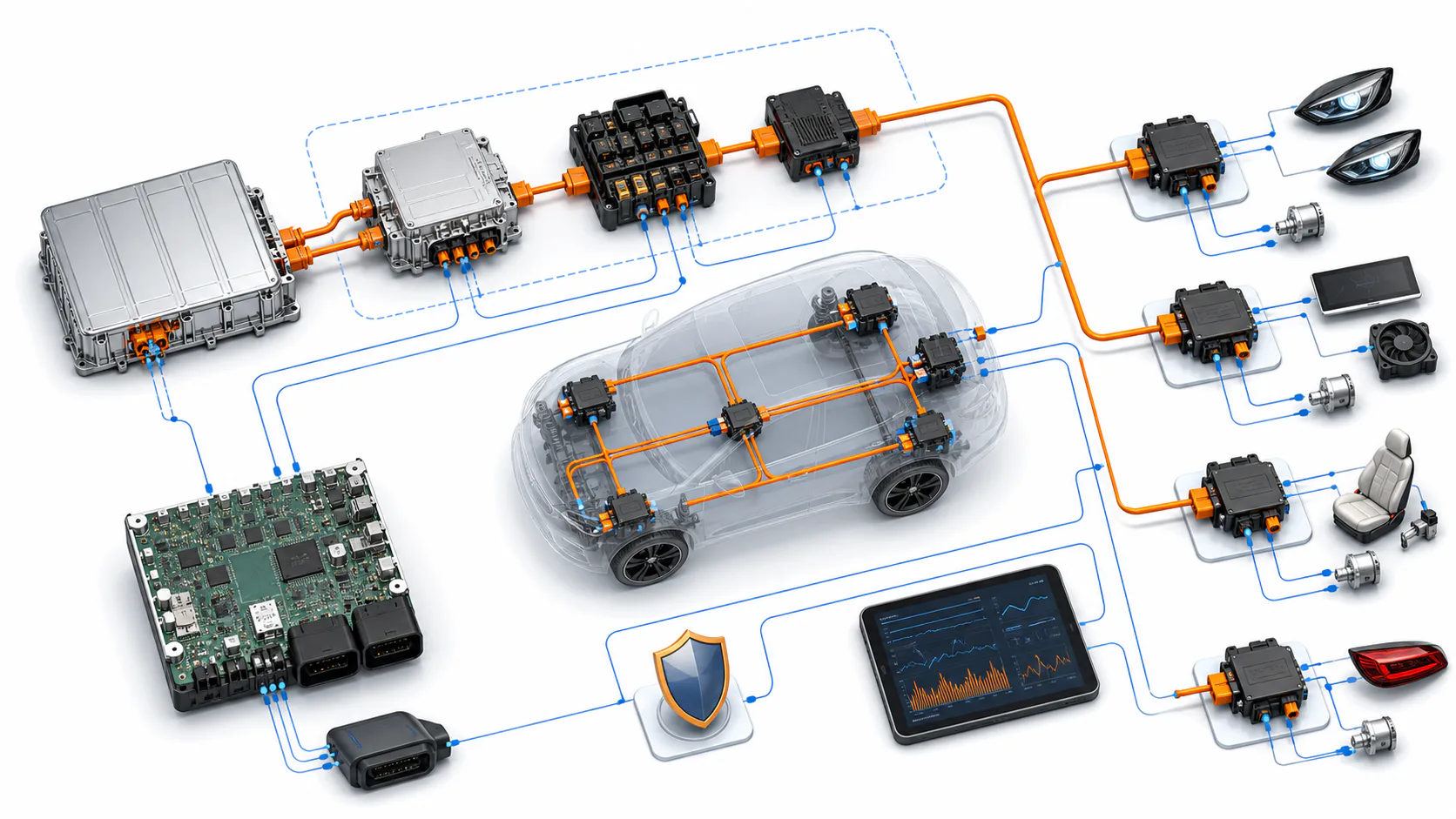 Second-Sourcing the 48 V Zonal Power Path: Qualify Conversion, Protection and Diagnostics as One System, image 1
